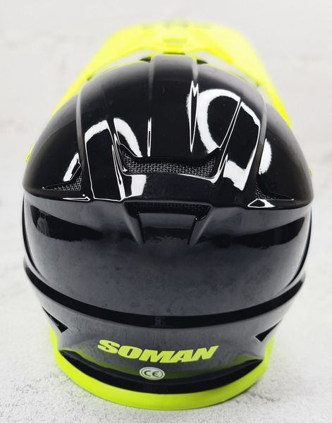Мотошлем Эндуро SOMAN SM003XL для мотокросса или квадроцикла + КОМПЛЕКТ(Очки, Перчатки, Балаклава) SM003XL фото