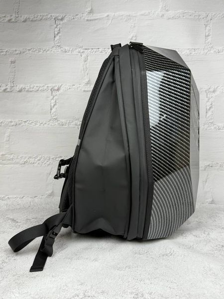 Рюкзак Sobi Pixel Moto  Black с LED экраном карбон RK1002 фото