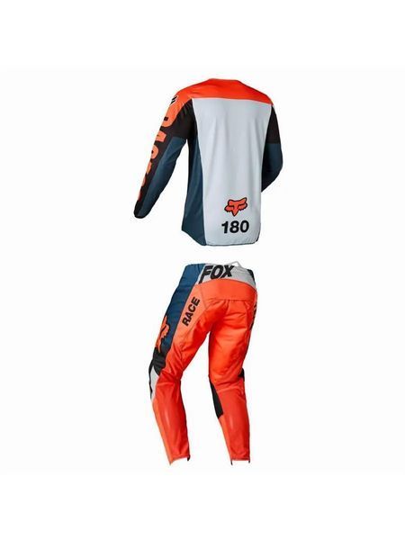 Профессиональный Мотокостюм Fox Racing 180 Trev J-053: Домируй на бездорожье с комфортом J-053(S 30) фото