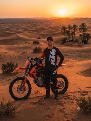 Комплект мотоекіпіровки KTM (Джерси + Штани) J-066: Домініруй на бездоріжжі з комфортом J-066(S 30) фото