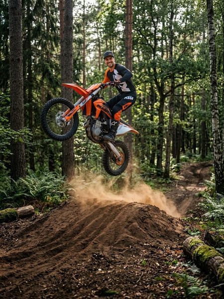 Комплект мотоекіпіровки KTM (Джерси + Штани) J-066: Домініруй на бездоріжжі з комфортом J-066(S 30) фото