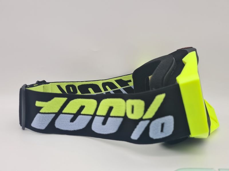 Кроссовые-эндуро очки (мотоочки) 100% MX GOGGLE MX001 для мото/вело/ATV&nbsp;Кислотно-Зеленые MX001 фото